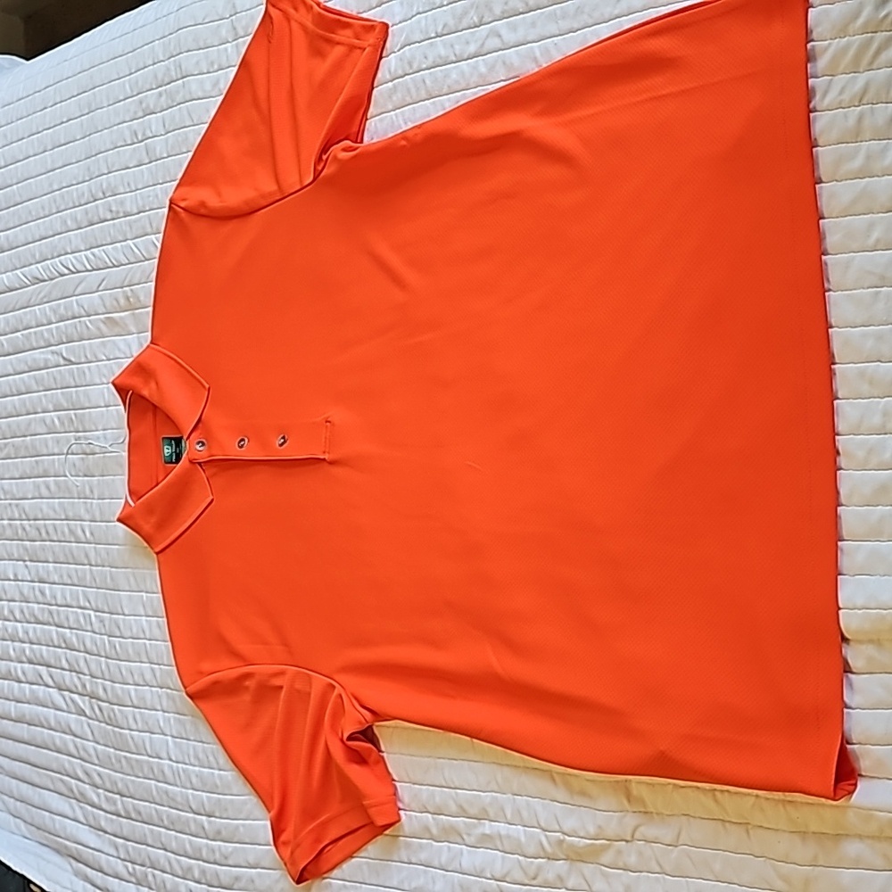 Pro-tour orange polo